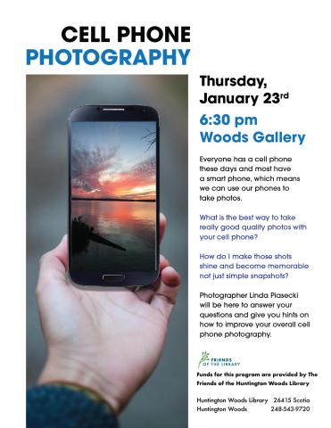 Poster For Cell Phone Photography