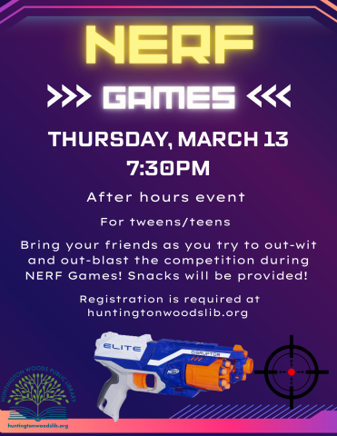 Poster For Nerf Games