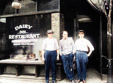One of many images from Jewish neighborhoods in Detroit