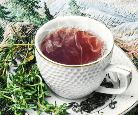 Photo of cup of hot tea
