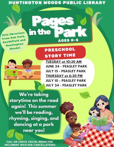 Pages in the Park 2025