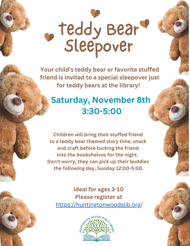 Teddy Bear Sleepover