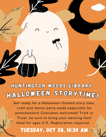 Halloween Story Time and Dance Party