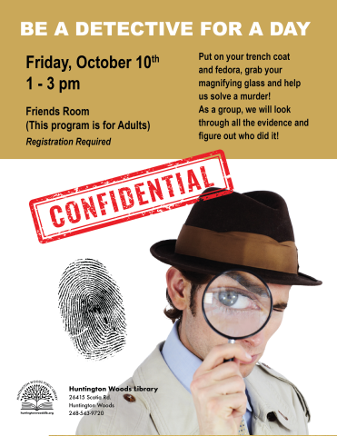 detective flyer