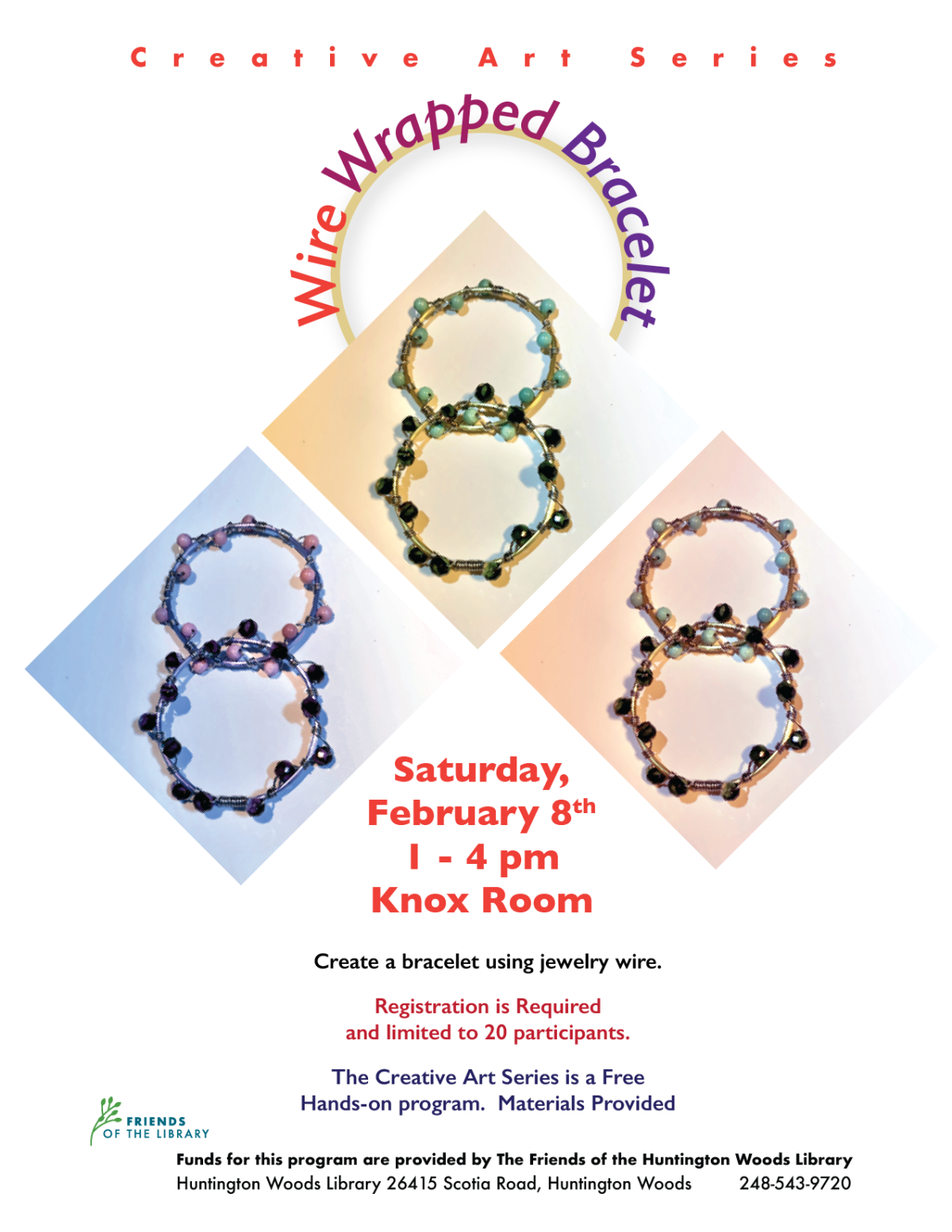 Make A Wire Bracelet flyer