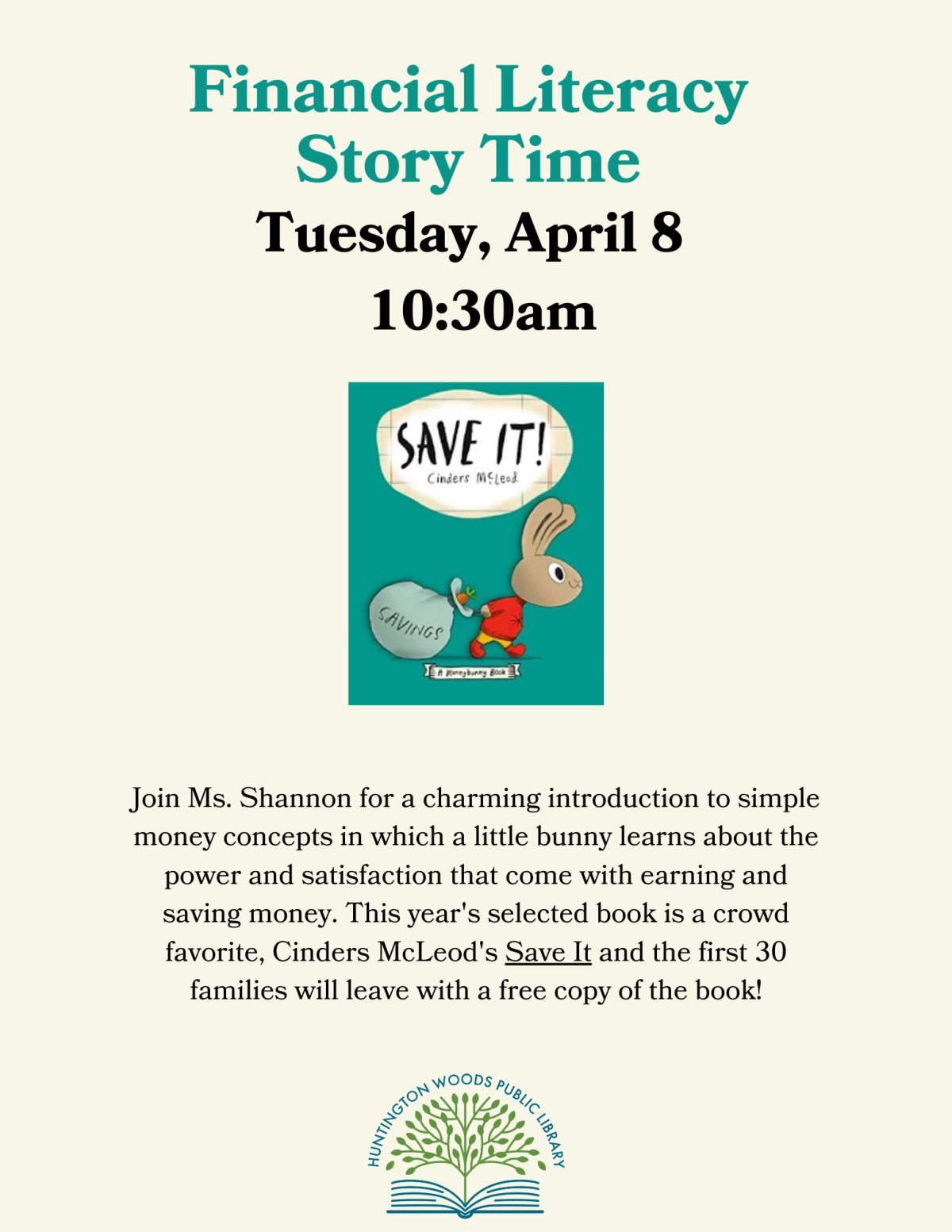Financial Literacy Story Time