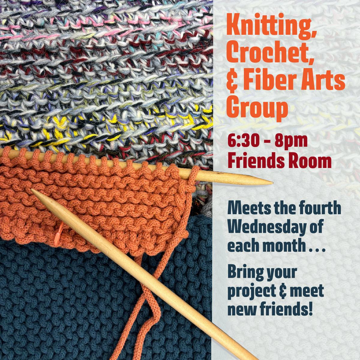 knitting needles and weaves