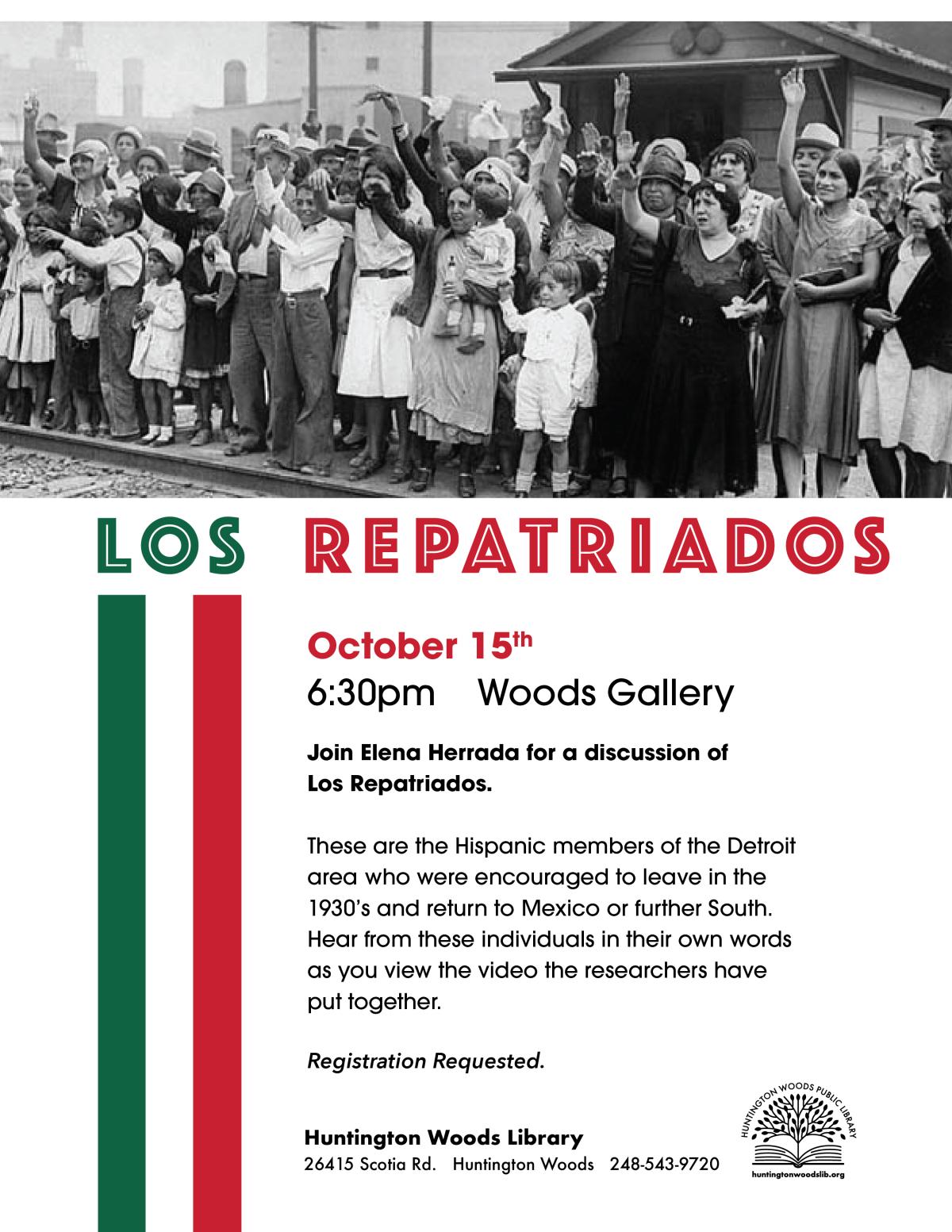 Los Repatriados flyer